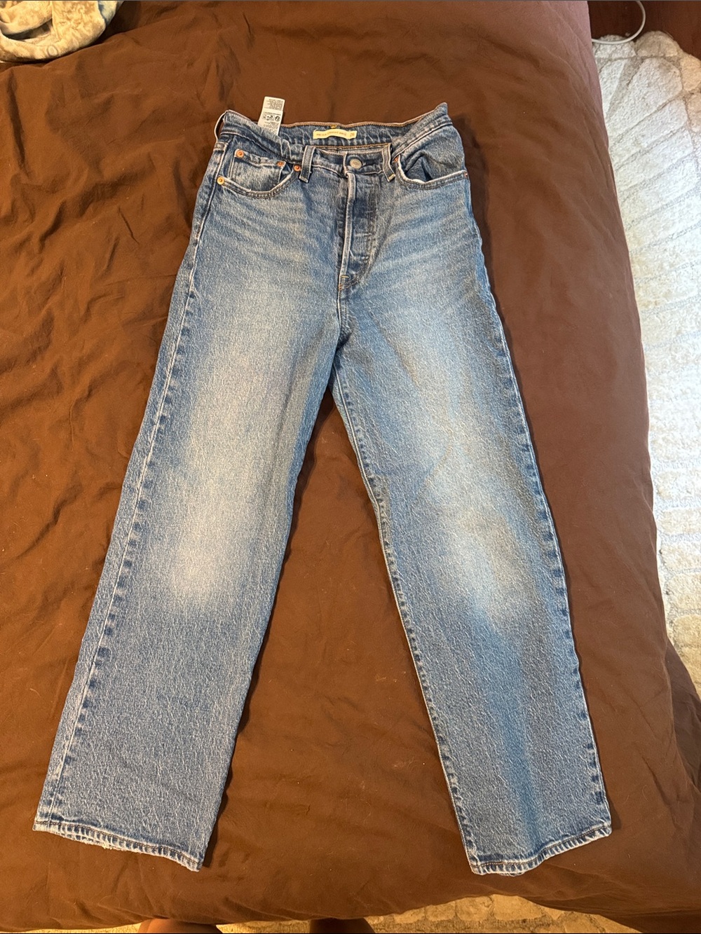 Levi Ribcage Straight Ankle - size 26